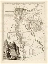 Egypt Map By Paolo Santini