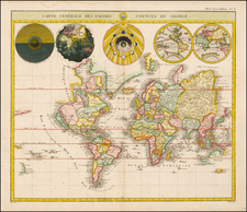 World and World Map By Pierre Mortier