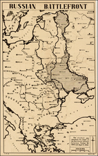 Europe, Europe, Russia and Ukraine Map By Anonymous