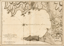 British Isles and Spain Map By William Faden