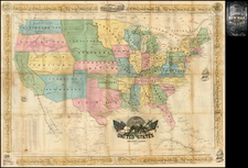 United States Map By Adolphus Ranney