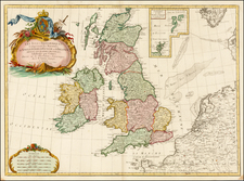 British Isles Map By Paolo Santini