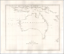 Australia Map By Thomas Pennant