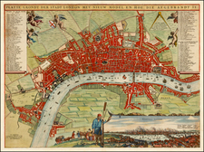 British Isles Map By Frederick De Wit