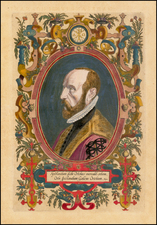 Portraits & People Map By Abraham Ortelius