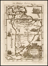 South America Map By Alain Manesson Mallet