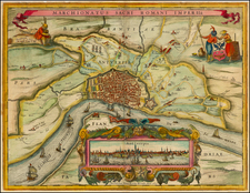  Map By Pieter van den Keere