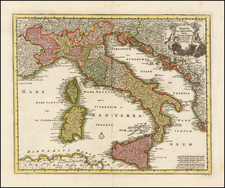 Italy Map By Christopher Weigel