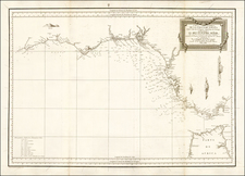 Spain Map By Don Vincente Tofiño de San Miguel