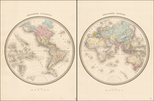 World and World Map By J. Andriveau-Goujon