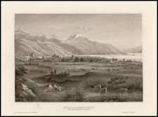 Southwest, Rocky Mountains and Utah Map By Bibliographische Institut