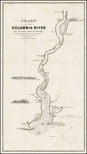 Oregon Map By W.A. Slocum