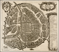 Russia Map By Adam Olearius