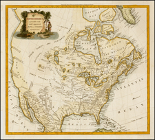 United States and North America Map By Thomas Conder