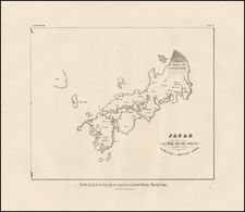 Japan Map By Phillip Franz von Siebold