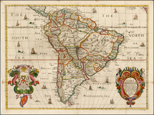 South America Map By Richard Blome