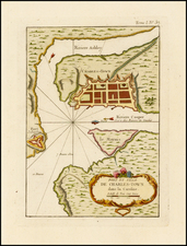 Southeast Map By Jacques Nicolas Bellin