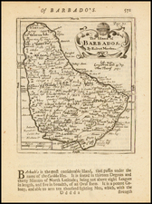 Caribbean and Other Islands Map By Robert Morden