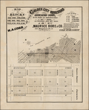 California Map By Britton & Rey