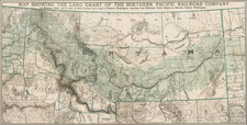 Plains and Rocky Mountains Map By Rand McNally & Company