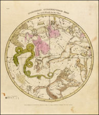 Celestial Maps Map By Elijah J. Burritt