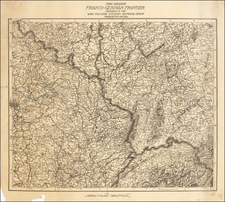 France and Germany Map By United States War College Division