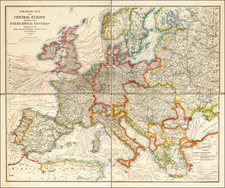 Europe and Europe Map By United States War College Division