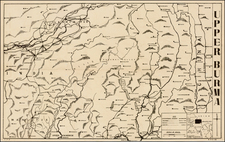 India and Southeast Asia Map By Anonymous