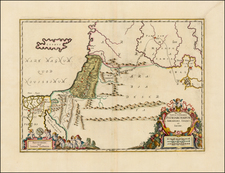 Holy Land Map By Jan Jansson