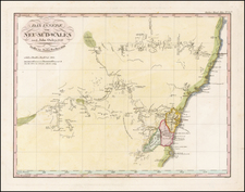 Australia Map By Justus Perthes