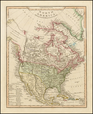 North America Map By Robert Wilkinson