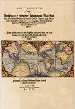 World and World Map By Theodor De Bry