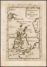 British Isles Map By Alain Manesson Mallet