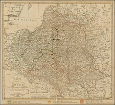 Poland Map By Franz Ludwig Gussefeld