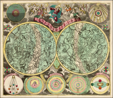 Celestial Maps Map By Johann Michael Probst