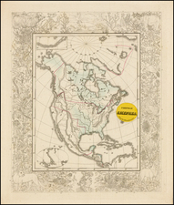 North America Map By Anonymous