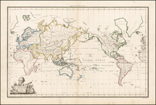 World and World Map By Conrad Malte-Brun