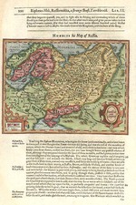 Europe, Russia, Baltic Countries, Balkans, Scandinavia, Asia and Russia in Asia Map By Jodocus Hondius / Samuel Purchas