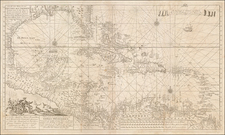 Caribbean Map By Gerard Van Keulen