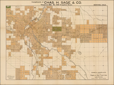 Rocky Mountains Map By Chas. H. Sage & Co., 