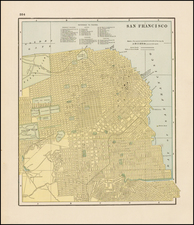 California Map By George F. Cram