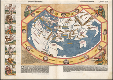 World and World Map By Hartmann Schedel