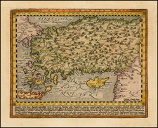 Turkey and Turkey & Asia Minor Map By Matthias Quad