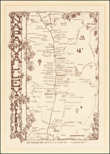 California Map By Gary Weatherly