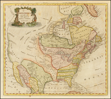 United States and North America Map By Thomas Conder