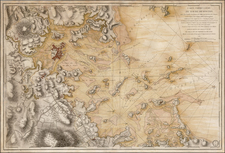 New England and Massachusetts Map By Antoine Sartine