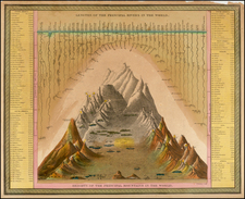 Curiosities Map By Thomas, Cowperthwait & Co.