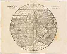 Western Hemisphere, Southwest, South America, California and America Map By Giovanni Battista Ramusio