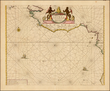 Paskaart van Guinea van C. Verde tot R. De Galion . . . 