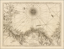 Central America and South America Map By Richard Holmes Laurie  &  James Whittle